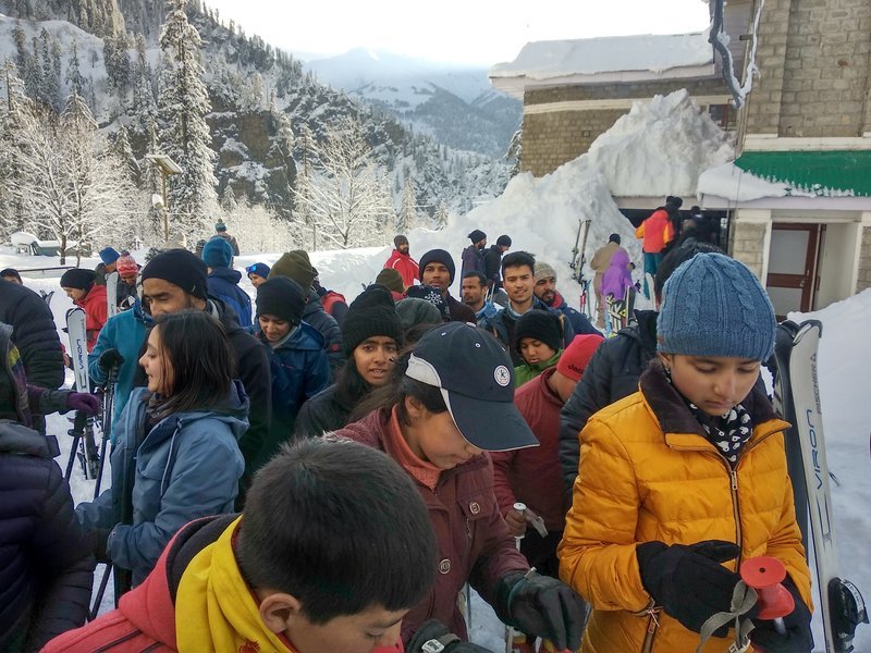 Basic Skiing course feb 2019 batch