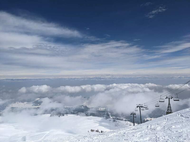 Skiing Gulmarg, March 2022 - Jammu & Kashmir