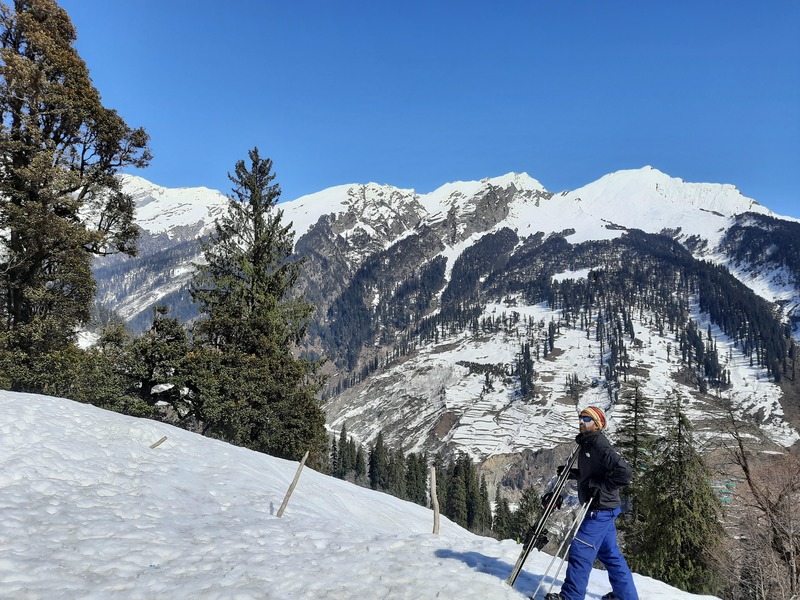 Intermediate Skiing Course, Feb 2020 - Solang Valley, ABVIMAS, Manali, Himachal Pradesh