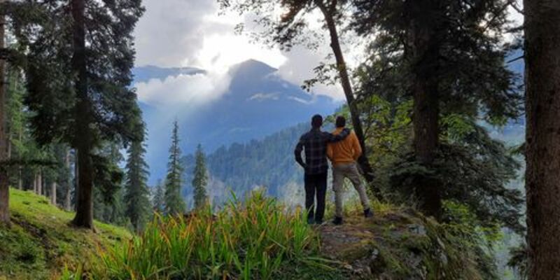 Climbing at Sethan, Himachal Pradesh, 2021